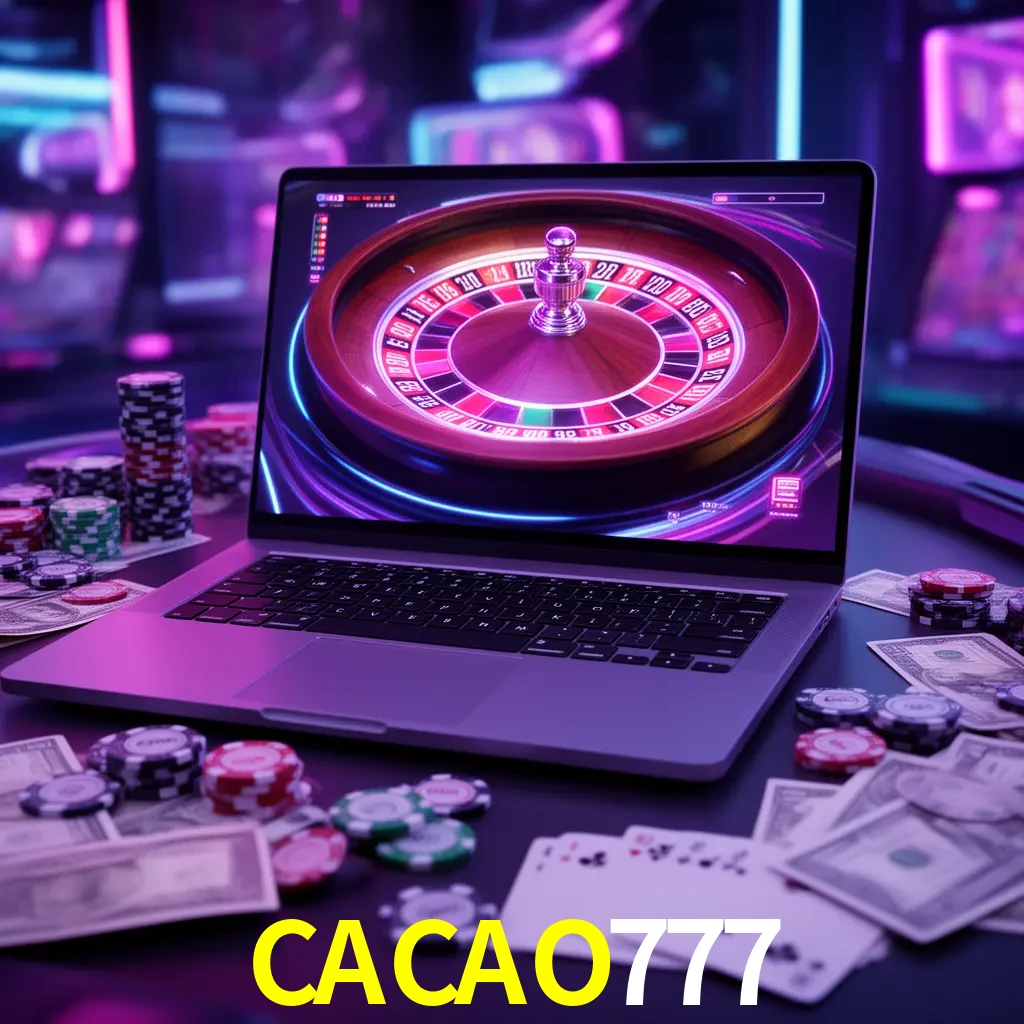 Centro móvil CACAO777 con casino, cajero, bonos, app y acceso de cuenta para México